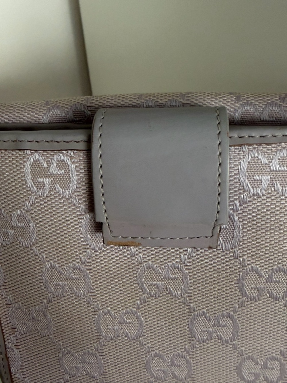 Gucci lilac GG Canvas Compact Fold Wallet Project - Picture 2 of 15